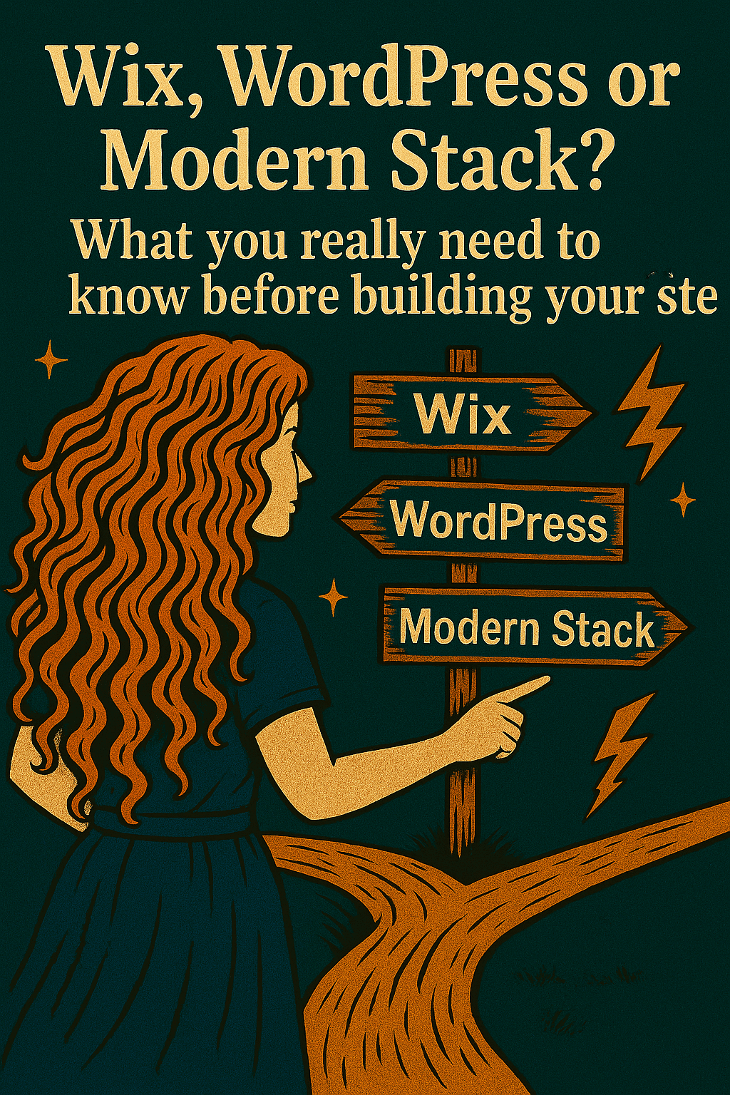 Wix, WordPress ou Stack Moderne ? Ce que tu dois vraiment savoir avant de construire ton site